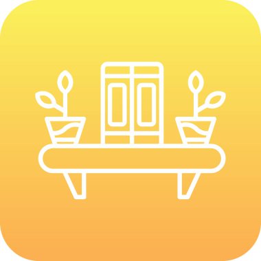 Bir kitap simgesinin vektör illüstrasyonu