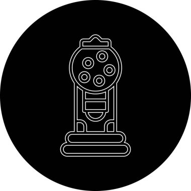 Modern b 'nin vektör illüstrasyonu eksik simgesi