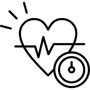 kalp atışı simgesi ana hatlarıyla