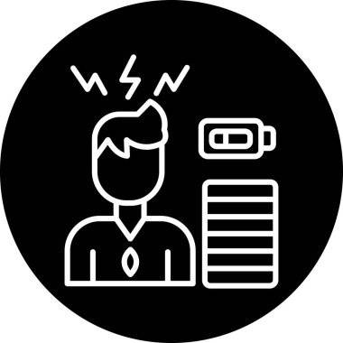 Tıbbi maskeli bir adamın vektör çizimi