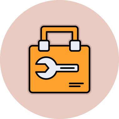 Modern b simgesinin vektör illüstrasyonu