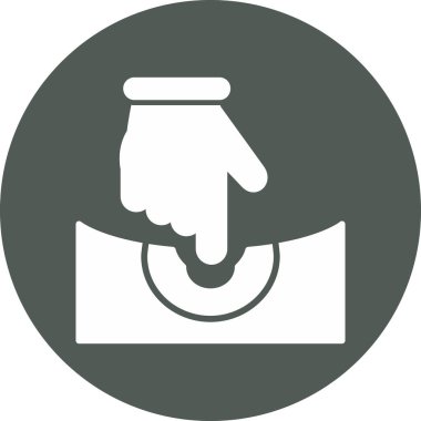 Bir şişenin vektör illüstrasyonu