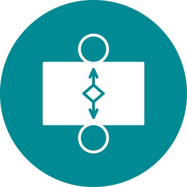 Modern eğitim ikonunun vektör illüstrasyonu