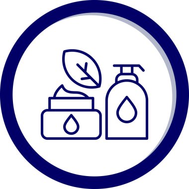 kozmetik simge vektör çizim