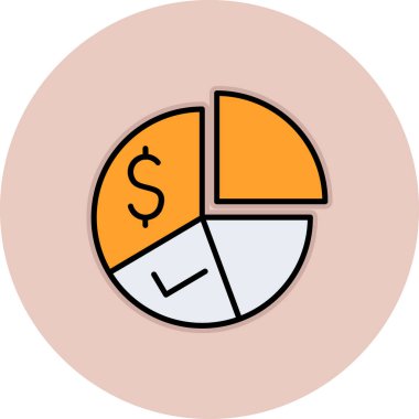 grafik ikonu vektör illüstrasyonu