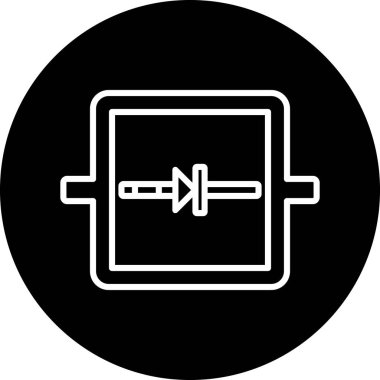 vektör pil simgesi, vektör illüstrasyonu