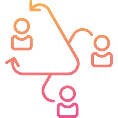 şebeke. Web simgesi basit illüstrasyon