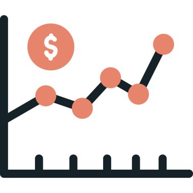 Borsa web simgesi basit vektör illüstrasyonuName