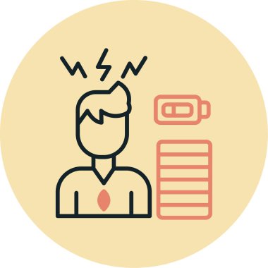 headache icon vector illustration