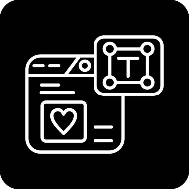 Kişisel ve ticari kullanım için vektör simgesi