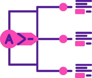 seo modern simgesinin vektör illüstrasyonu