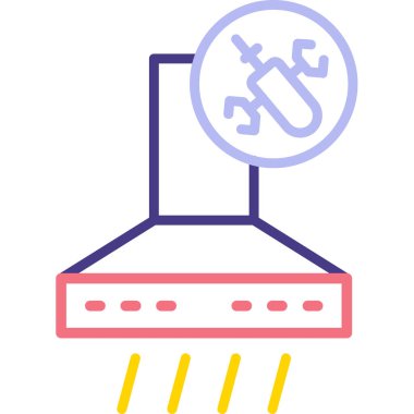 Modern simgenin vektör illüstrasyonu