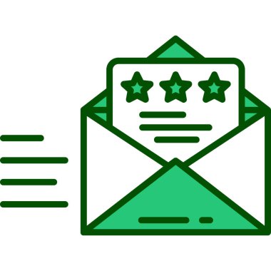 Geri besleme simgesi vektör illüstrasyonu