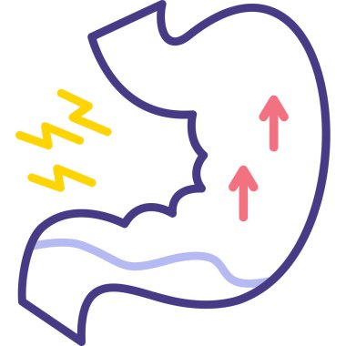 Midem. Web simgesi basit illüstrasyon