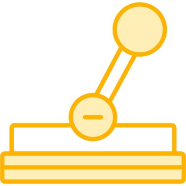 Modern bir simgenin vektör illüstrasyonu