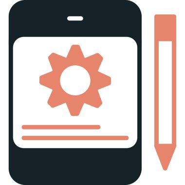 Mobil Ayarlar. Web simgesi