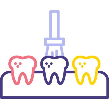 Diş bakımı. Basit tasarım