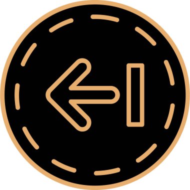 ok simgesi vektör illüstrasyonu