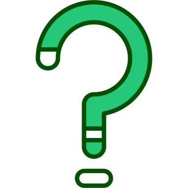 vektör soru işareti simgesi