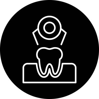 Modern simgenin vektör illüstrasyonu