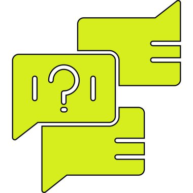 soru işareti gösterimi