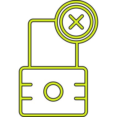 Modern b 'nin vektör illüstrasyonu eksik simgesi