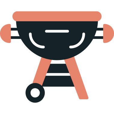 yemek pişirme ikonu düz stil