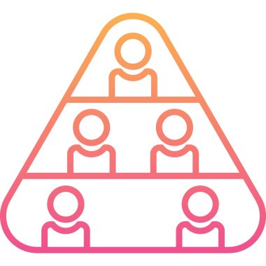 İnsan simgesinin vektör illüstrasyonu