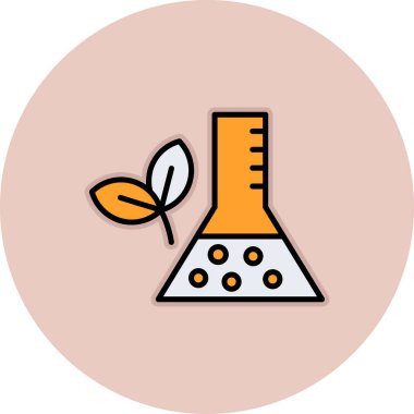 Bilim ve teknoloji ikon vektör tasarımı