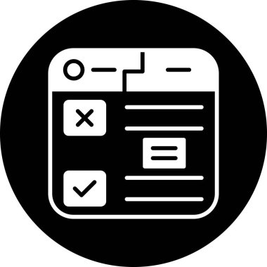 tarayıcı web simge vektör çizim