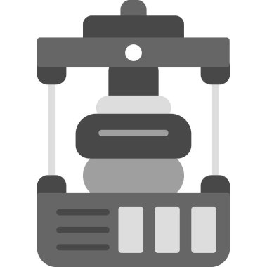 Su pompası. Basit resimleme