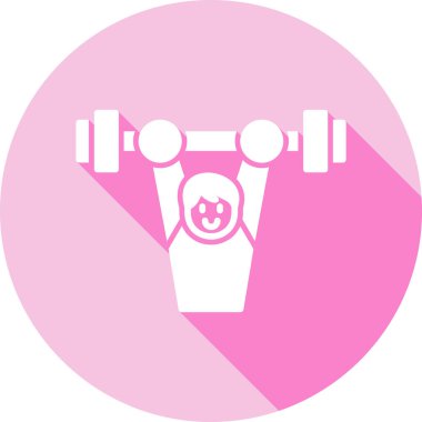 Modern b 'nin vektör illüstrasyonu spor ikonundan yoksun