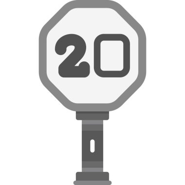 Trafik ışığı simgesi, basit biçim