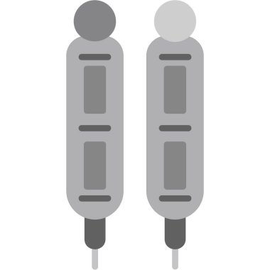 Elektrik ışığı vektör simgesi