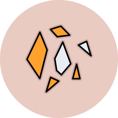 Elmas ikon vektör illüstrasyonu. mücevher simgesi