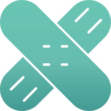 Tek bir çapraz simgenin vektör illüstrasyonu