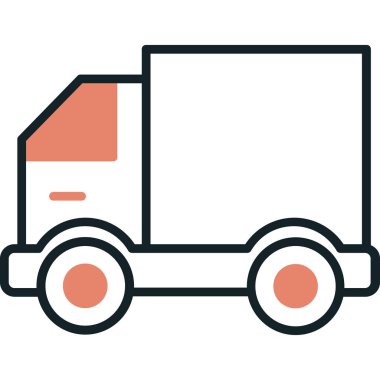 kamyon simgesi çizimi