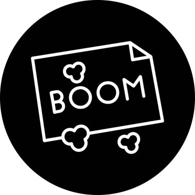 Kalp simgesi olan bir kutunun vektör illüstrasyonu