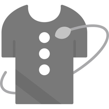 Doktor düz vektör simgesi