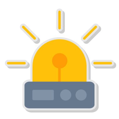 ampul vektör simgesi