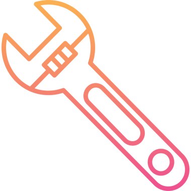 Çekiç. Web simgesi basit illüstrasyon