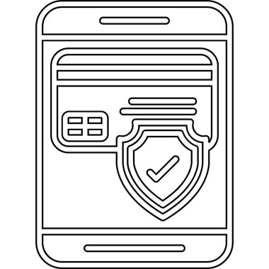 Kalkan güvenlik sistemine sahip akıllı telefon