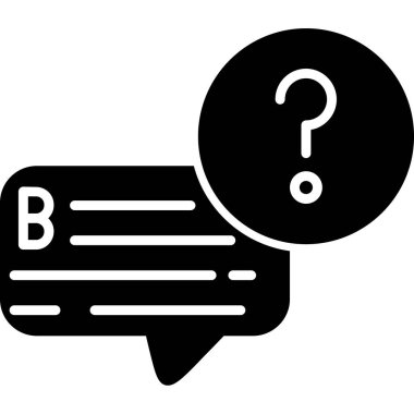 soru işareti vektör simgesi