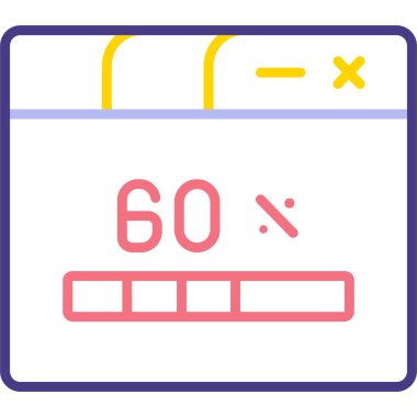 Hesap makinesinin vektör çizimi