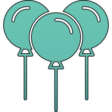 Şeker ikonu vektör illüstrasyonu