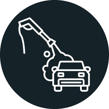 modada izole edilmiş arka planda araba tamir simgesi