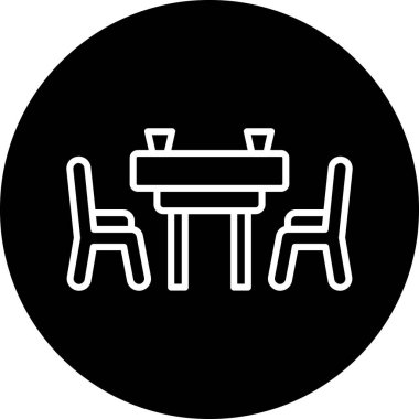 Gıda simgesinin vektör illüstrasyonu