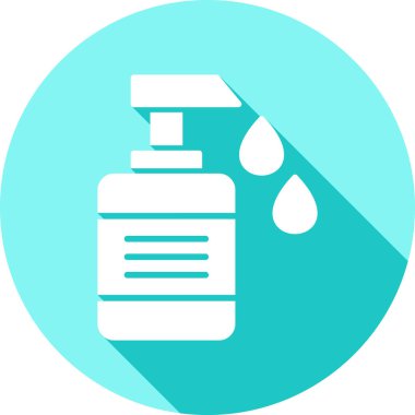 Su. Web simgesi basit illüstrasyon