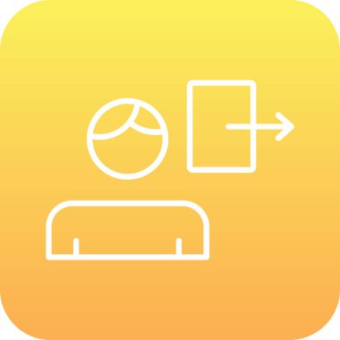 Benzersiz veri analizi vektör çizgisi simgesi