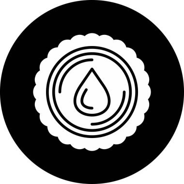 Modern basit illüstrasyon vektör simgesini bırak